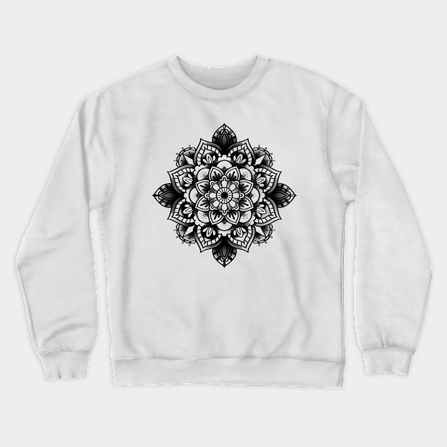 Mandala Crewneck Sweatshirt by McGrath0